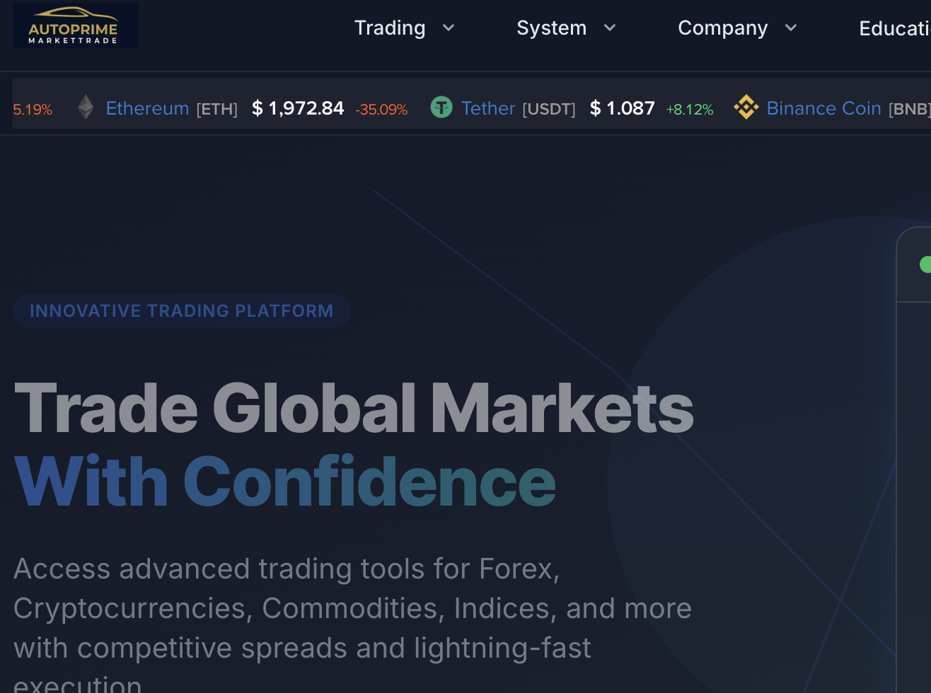 Autoprimemarkettrades